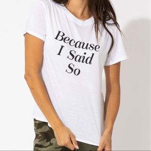 Sub_Urban Riot ‘Because I Said So’ Tee